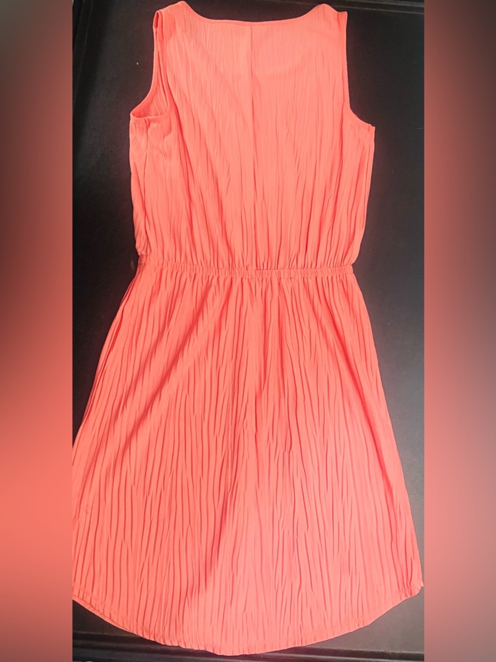 APT 9 Coral Tunic Dress Small | Pockets | Stretch | Casual Chic